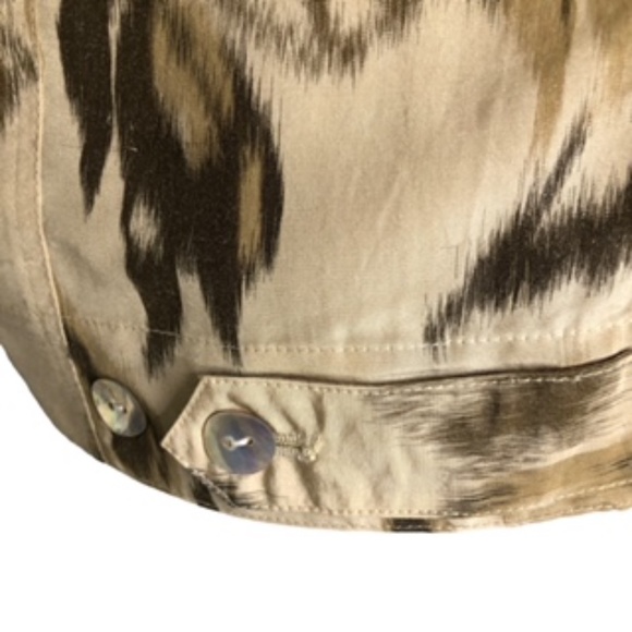 NWOT Western Style Adjustable Waistband Button Front Jacket Size 1 - Picture 4 of 6